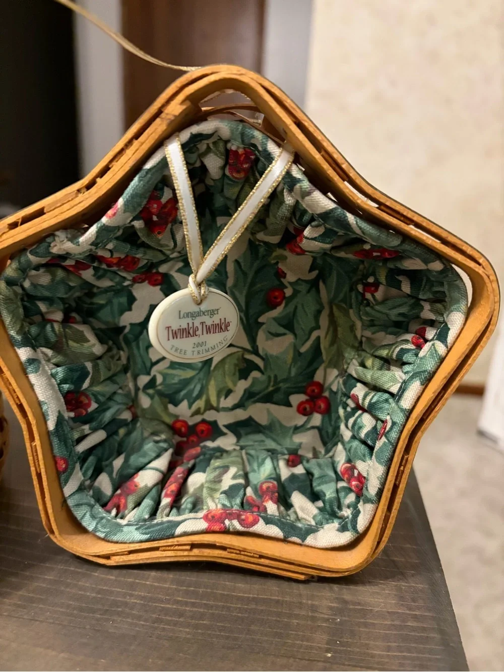 Longaberger “Tree Trimming” Baskets (Set of 2)